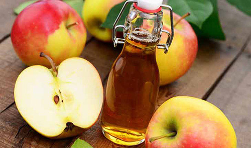 Giấm táo là nguyên liệu thiên nhiên được sử dụng phổ biến
