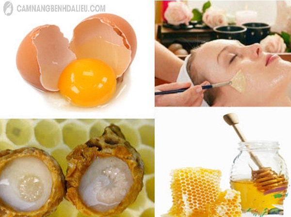 Kết hợp mật ong với sữa ong chúa, trứng gà trị nám da hiệu quả