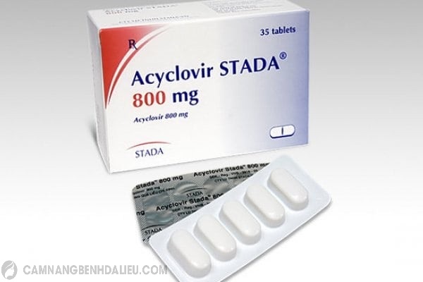 Thuốc chữa mụn sinh dục Acyclovir