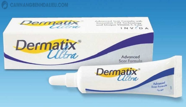 Thuốc trị sẹo Dermatix giúp làm phẳng bề mặt da nhanh chóng