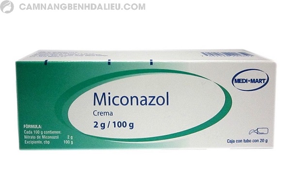 Miconazol - một loại thuốc trị nấm da