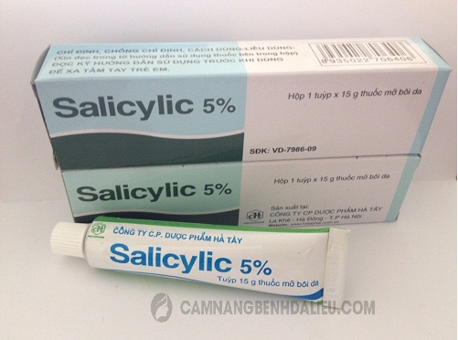 Thuốc mỡ bôi da Salicylic acid