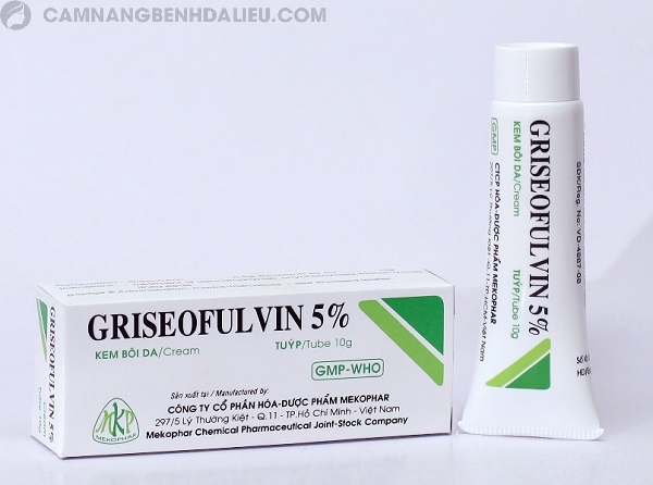 Griseofulvin cũng là một loại thuốc bôi trị nấm da