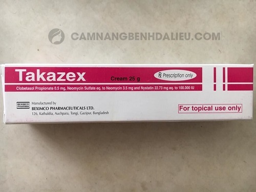 thuốc Takazex trị chàm