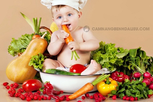chế độ dinh dưỡng cho trẻ