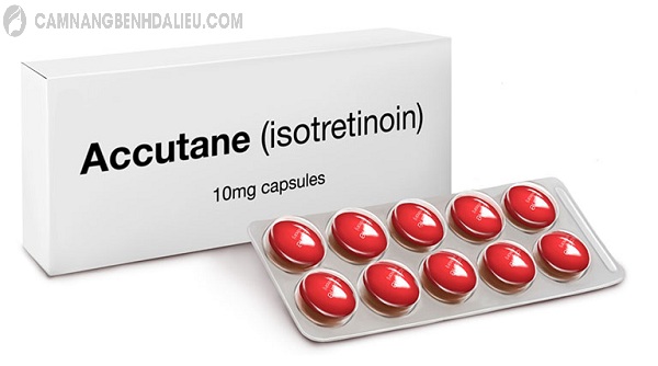 Sử dụng thuốc Isotretinoin điều trị mụn với trường hợp nặng