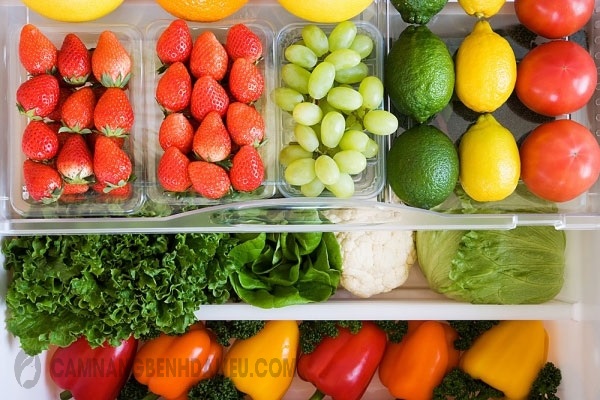 Bị viêm da cơ địa nên ăn nhiều rau xanh và hoa quả tươi