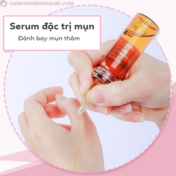 Serum trị mụn ellie là sản phẩm của Việt Nam đạt tiêu chuẩn từ Bộ y tế