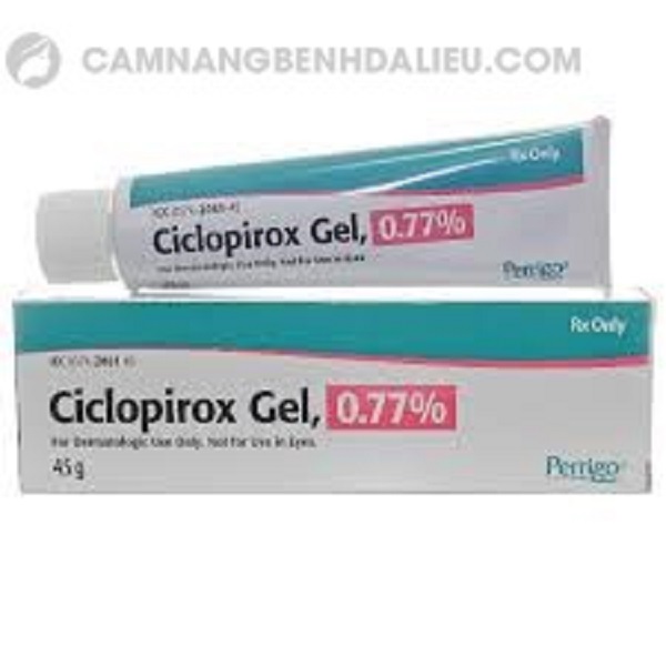 thuốc Ciclopirox, công dụng