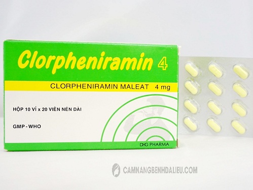 Thuốc Clorpheniramin 4