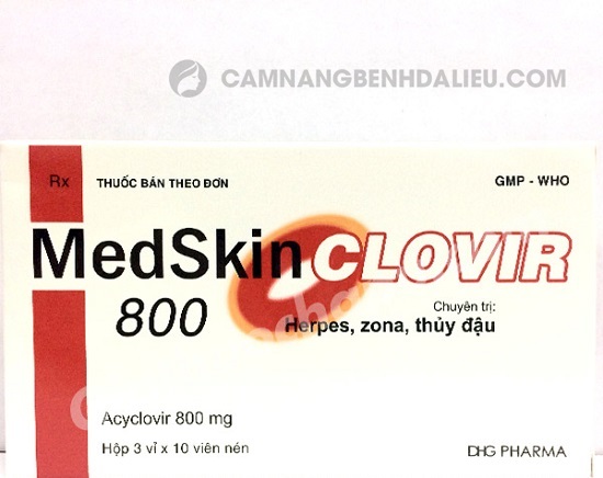 Công dụng của thuốc Medskin Clovir