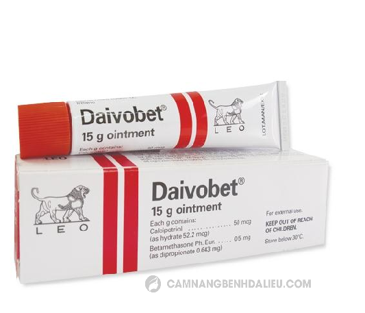 Thuốc Daivobet trị vảy nến