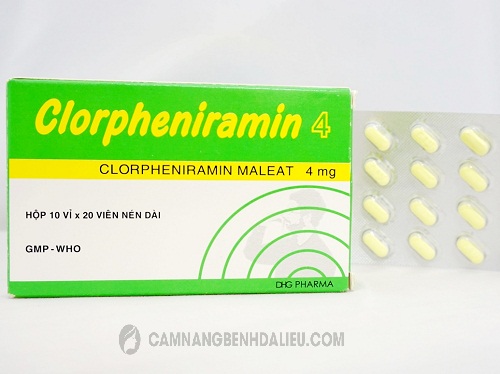thuốc chlorpheniramin