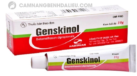 thuốc Genskinol trị chàm 
