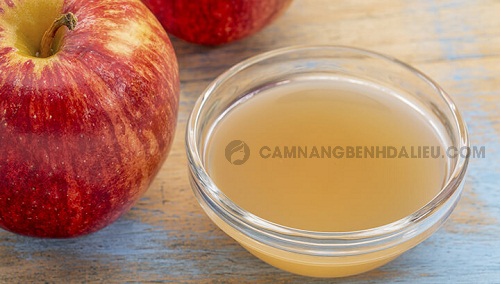 trị eczema bằng giấm táo